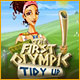 The First Olympic Tidy Up Game