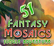 Fantasy Mosaics 51: Jungle Adventure game